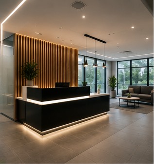 Commercial interior fit-out electrical services