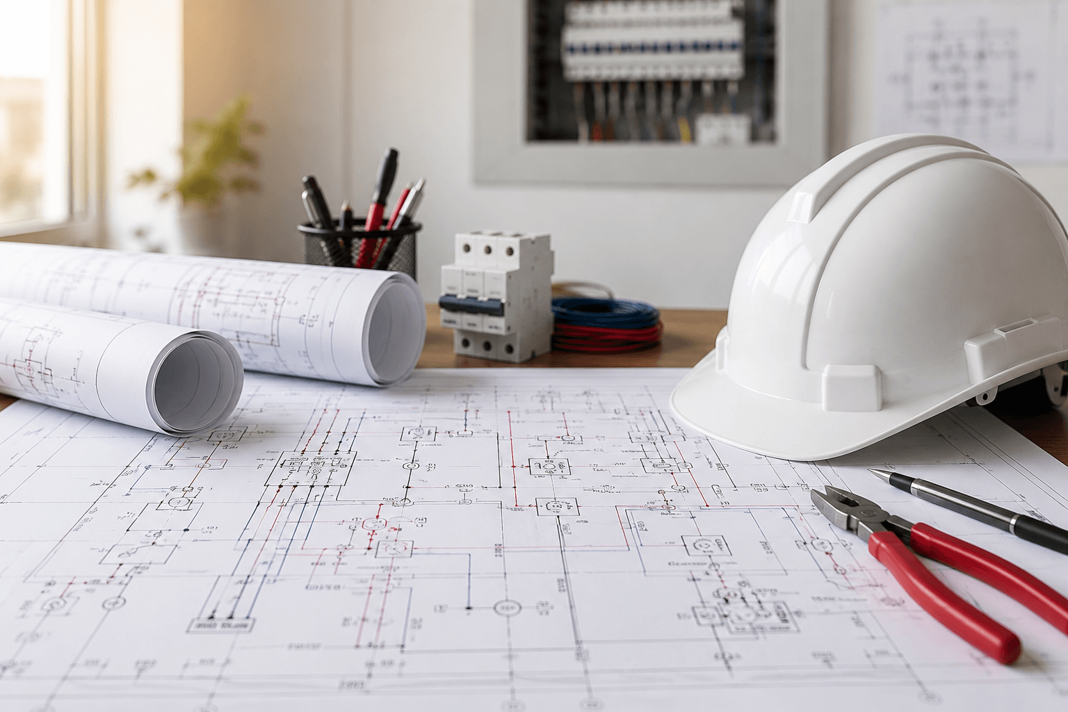 New building electrical planning