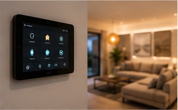 Smart home control panel