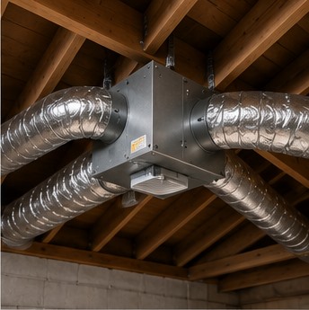 Roof ventilation ducts