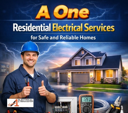 A One Residential Electrical Services for Safe and Reliable Homes