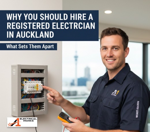 Why You Should Hire a Registered Electrician in Auckland — What Sets Them Apart